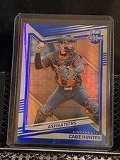 Cade Hunter 2022 Elite Extra Aspirations Blue #d/349 - #153 Reds
