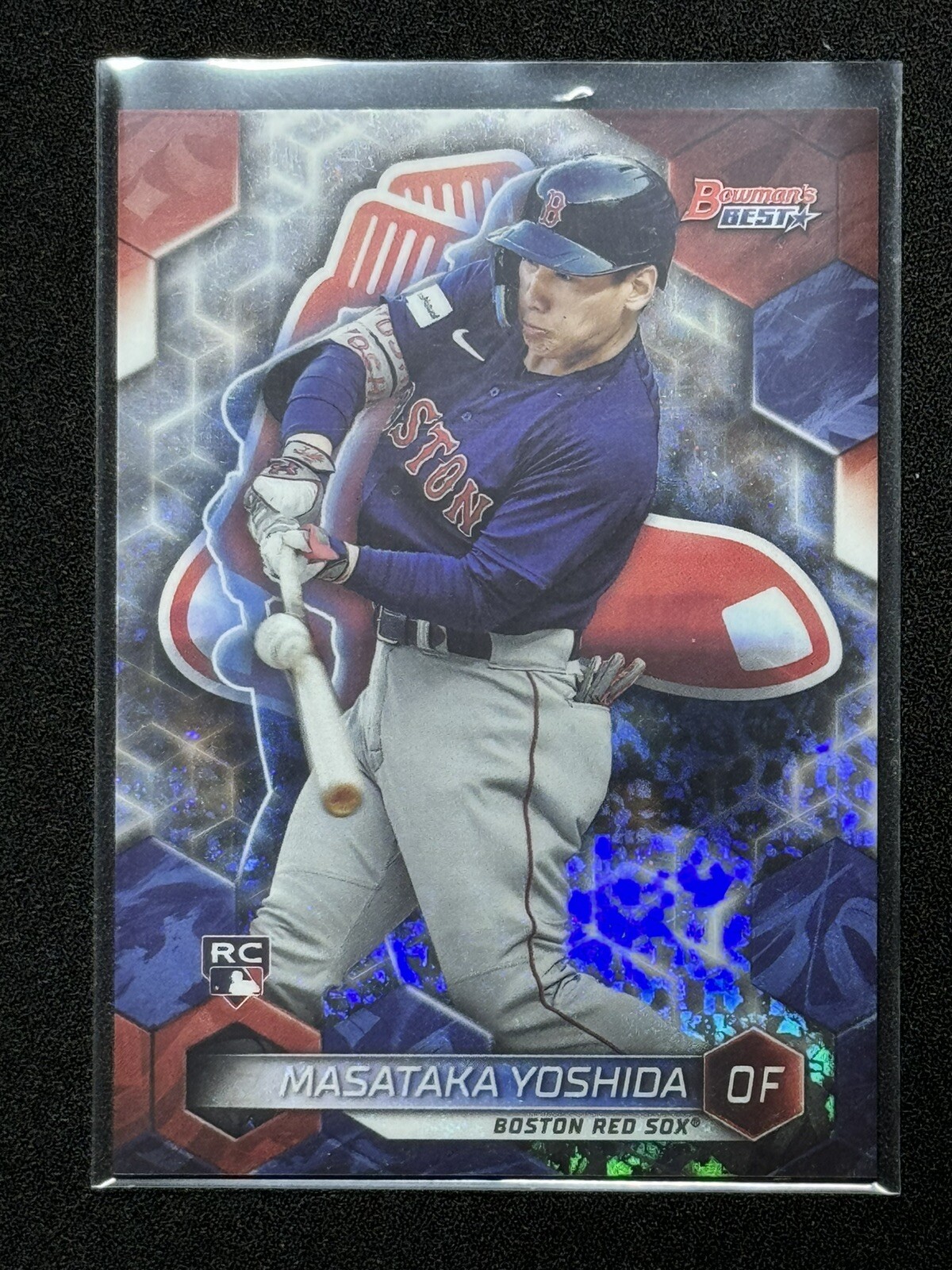 2023 Bowmans Best - Masataka Yoshida (RC) Mini Diamond Refractor /299 #40 Redsox