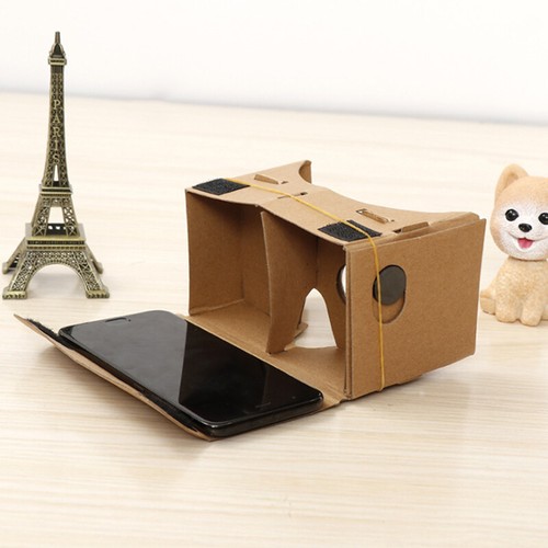 1pc Google Cardboard 3D Vr Virtual Reality Glasses For Android or Phone NZY - Zdjęcie 3 z 7