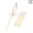 1/12" 2mm Beige Pinstriping Pin Stripe DIY Line Vinyl Tape Decal Sticker 32ft