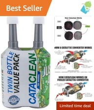 EPA Approved 16 Oz Engine Cleaner - Dual Bottle Fuel/Exhaust System Solution