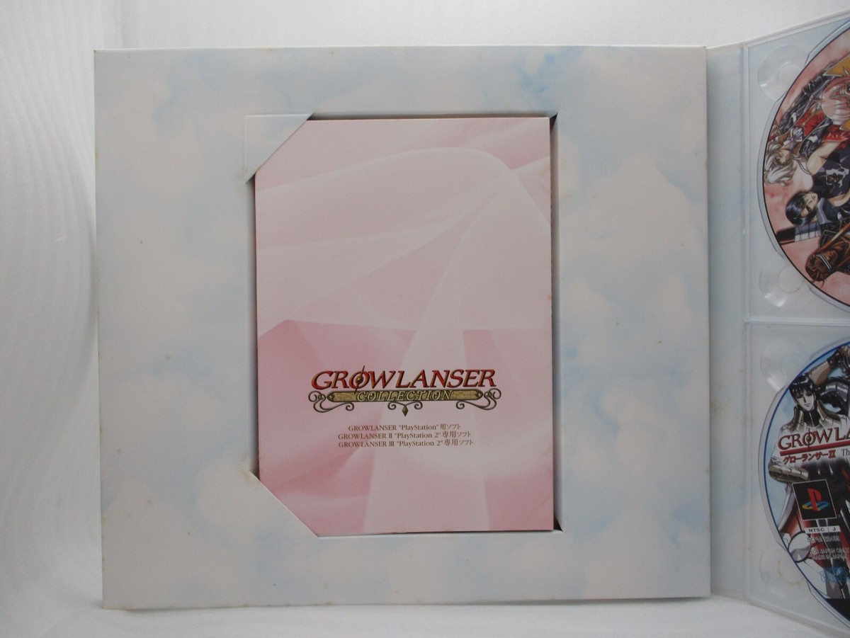 PS1 PS2 GROWLANSER Collection 1, 2, 3 3Games Japan import