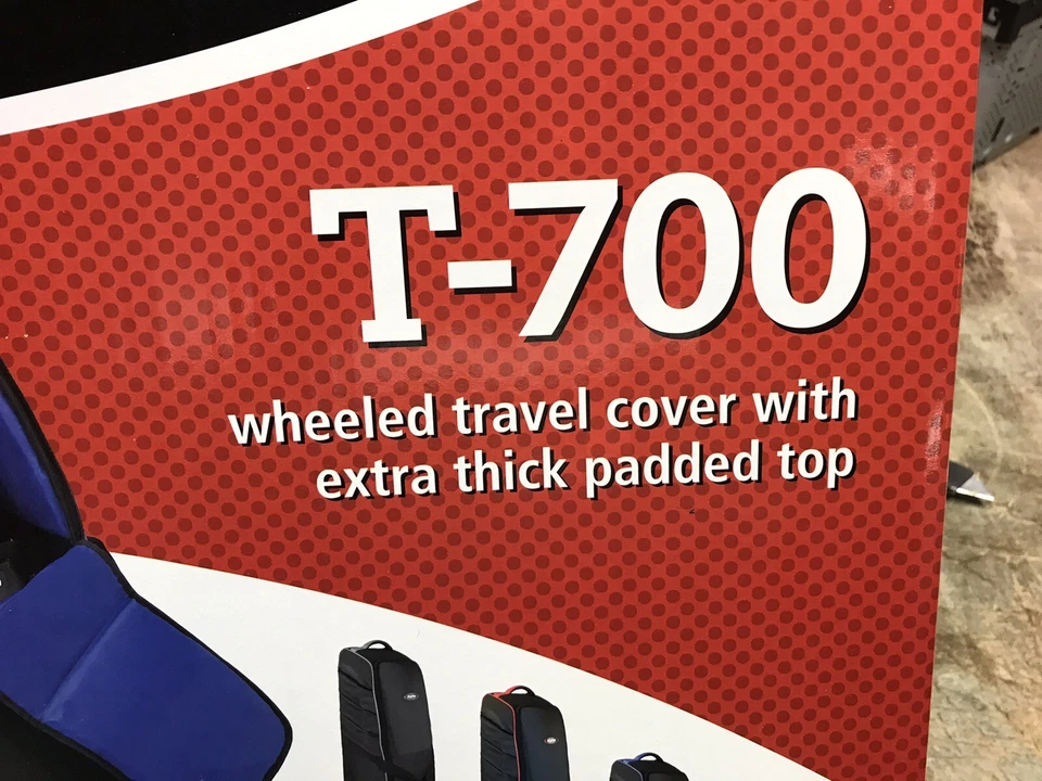 Bolsa de Club de Golf Bag Boy T-700 Realtreee Rouge Estampado Cubierta de Viaje con Ruedas Parte Superior Acolchada Foto 2 de 4