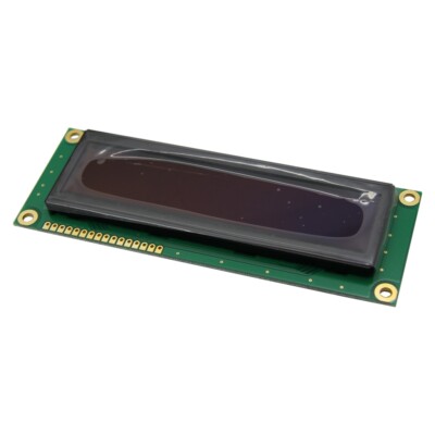 EA W162B-NLW Display: LCD alphanumerisch STN Negative 16x2 blau 84x44mm ELECTRON