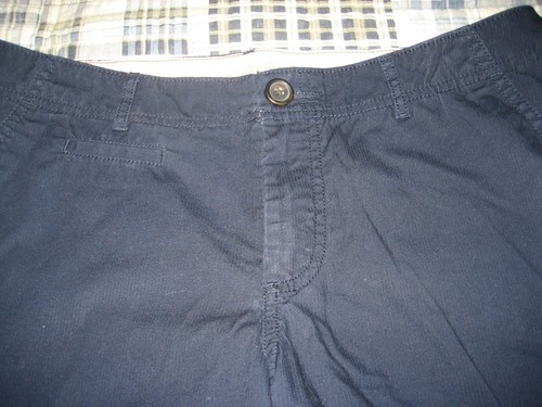 Womens Dockers® brand navy blue capri pants size 12 - Picture 3 of 6