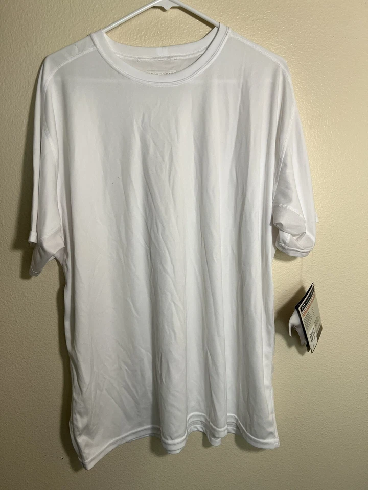 5.11 Tactical Men's Loose Fit Crew Short Sleeve Shirt Style 40007 White Size XL - Image 2 of 4
