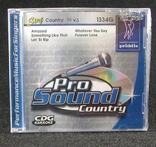 Karaoke CD, 1334G: Sing Country '99 v3: Amazed, Something Like That, Let 'Er Rip
