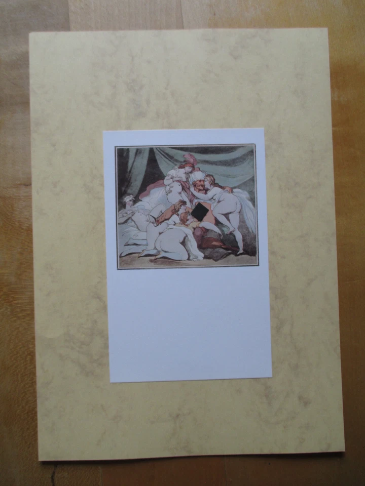 Comik - Thomas Rowlandson (1756-1827) - B.-Nr.:  3622 - DIN A4 - Bild 1 von 1