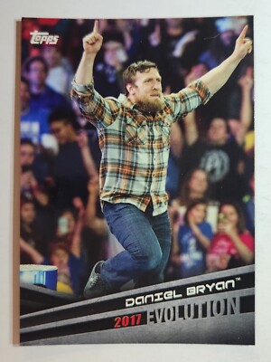 2018 Topps WWE Evolution #E-14 2017 DANIEL BRYAN