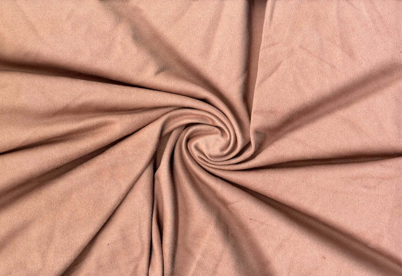 French Terry Suede Faux Knit - Stretch Fabric, Apparel, Sewing