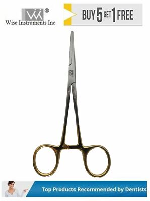Dental Surgical Forceps Kelly Hemostat Straight by Wise instruments 