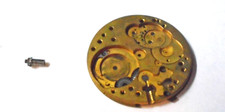 ELGIN 0 SIZE POCKETWATCH UPPER PLATE W/WIND  SET PARTS COMPLETE ---- D- 1 - 3