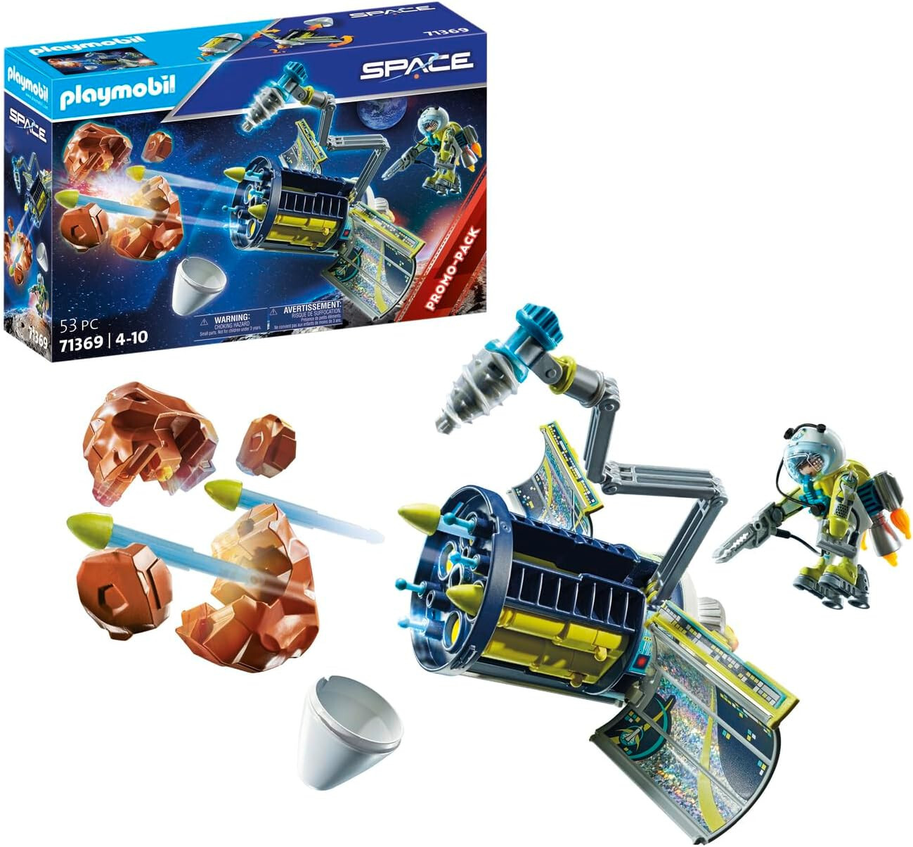 Playmobil Set Da Gioco Space: Distruttore Di Meteoriti - Immagine 2