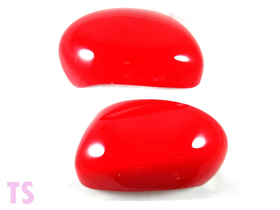 JUEGO ESPEJO RETROVISOR ROJO DERECHO+DERECHO + FUNDA LÁMPARA LUZ PRINCIPAL PARA NISSAN JUKE 5 PUERTAS HATCHBACK 11-15 Foto 3 de 4