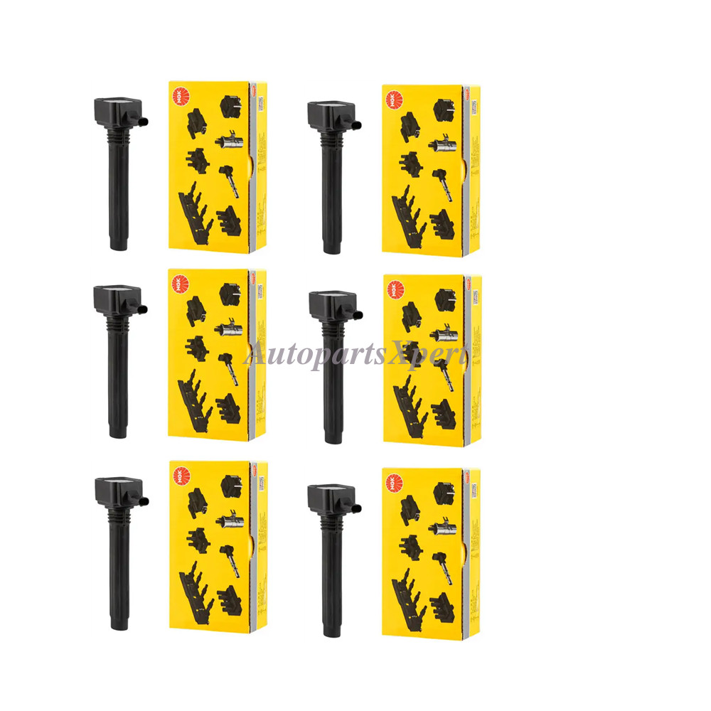 55000827AB 6 pcs OEM NGK Ignition Coil For Dodge Chrysler RAM Jeep 2011-2023 3.6