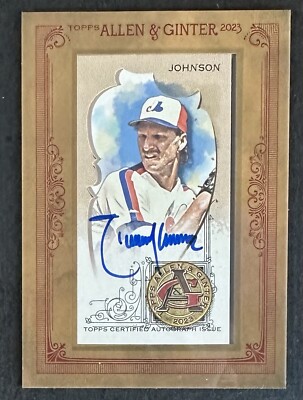 Randy Johnson サイン入りカード /5 2023 Topps