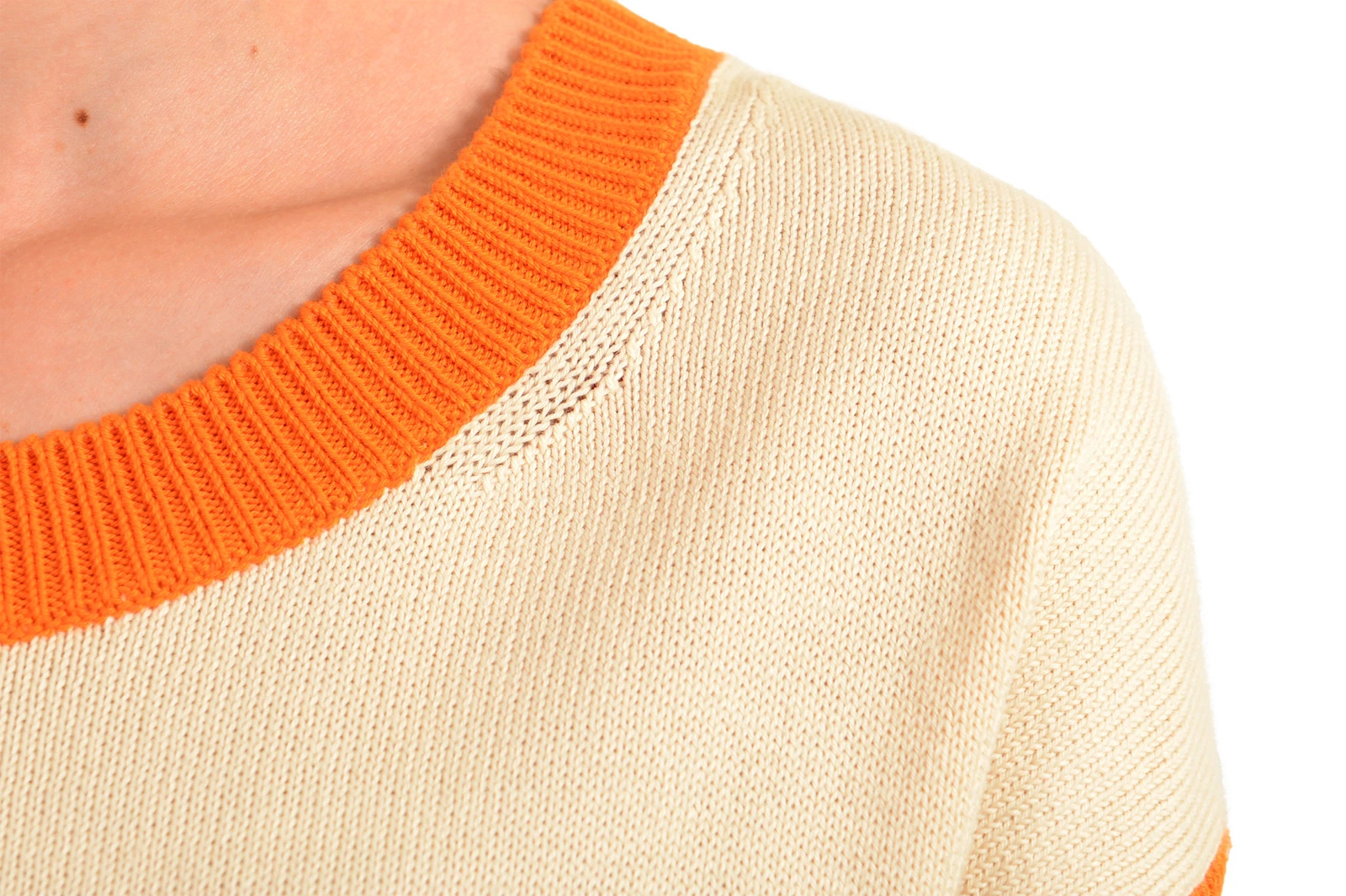 Maglione Maison Margiela MM6 Donna Maniche Corta Mini Abito US M IT 42