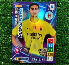 CARD ADRENALYN XL PANINI TITANS 2022/23 MILAN N°194 VASQUEZ NUOVA FIRMA 2023 ⚽️