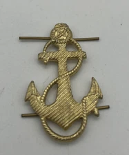 Antique Anchor Navy Military Pin Vintage Small Pendant WWII