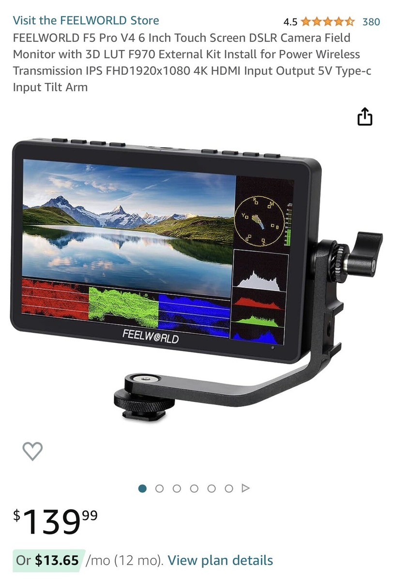 External Monitor For Gh5 Wifi Monitor Dslr Camera With Wifi And