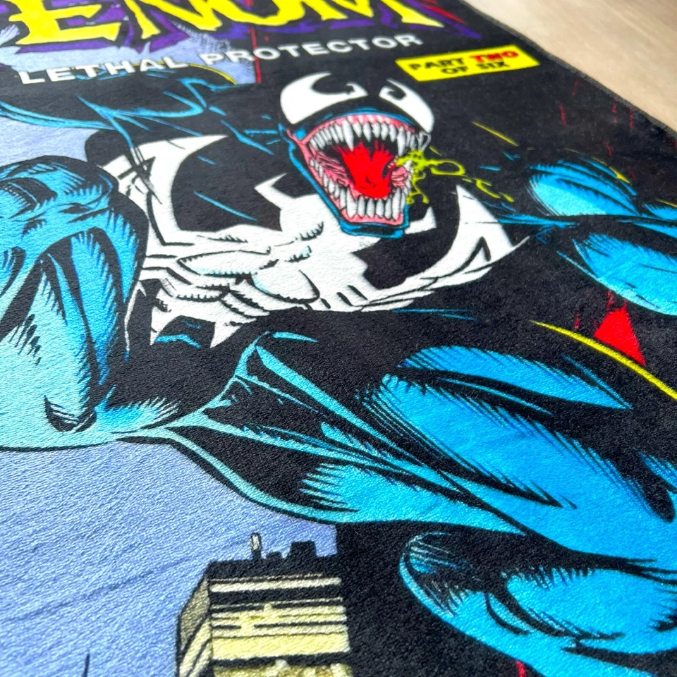Alfombra de cómic Venom alfombra de poliéster suave Foto 3 de 4