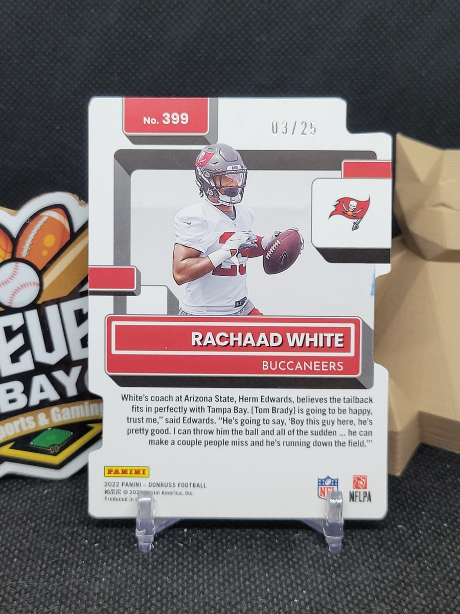 rachaad white PANINI NFL 2022 auto/249シリ RACHAAD WHITE 2022 Panini Legacy Rookie Dual Jersey Auto