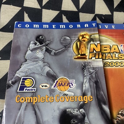 1999-2000 NBA Finals program / Indiana Pacers-Los Angeles Lakers