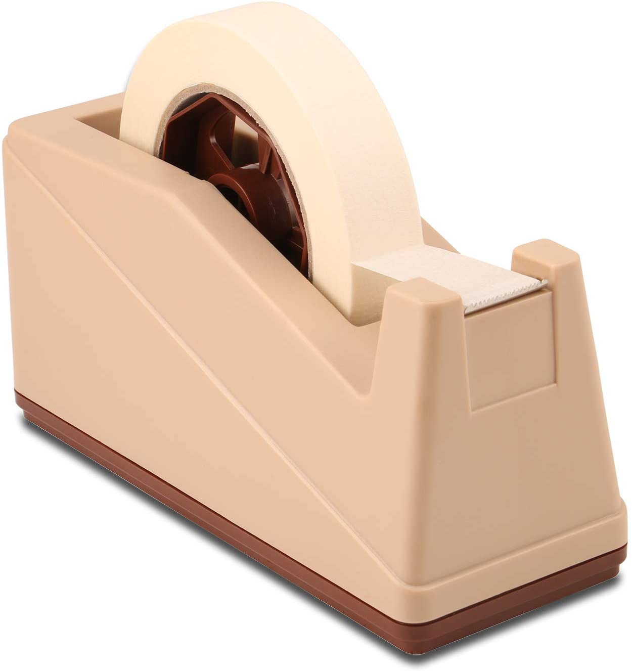 Desktop Tape Dispenser Holder with Large 3 Inch Core for Masking Tape, Heat-image