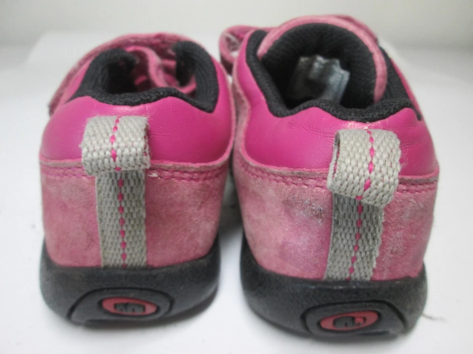 Merrell Baby Size 6 Flat Shoes Pink Sprint Hook & Loop Logo Comfort Footwear - Image 2 of 4