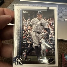 2025 topps Ben rice rookie Yankees 