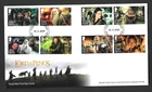 GB RM 2026 Lord of The Rings set FDC Non Pictorial FDI Wisbech  P/M Freepost