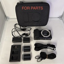 Sony Alpha ZV-E10 24.2MP Mirrorless Digital Camera Body w Accessories- FOR PARTS