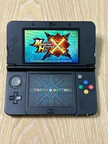 New Nintendo 3DS Black Console Stylus Included Japan Tested