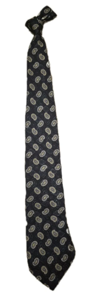 JZ Richards Neck Tie 100% SILK Geometric Patterns USA Handmade Mens Formalwear - Image 2 of 4