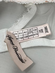 Agent Provocateur Petunia White Bra 34B New