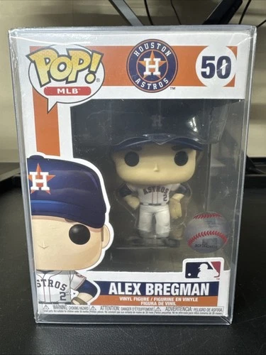 Alex Bregman #50 MLB Funko Pop Baseball Houston Astros + Protector