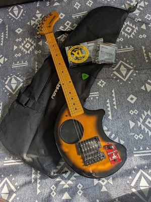 FERNANDES Electric Guitar Sunburst ZO-3 with dedicated case #QY9854