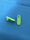Barbie Francie Square toe Shoes lime green vtg Mattel 70s Japan