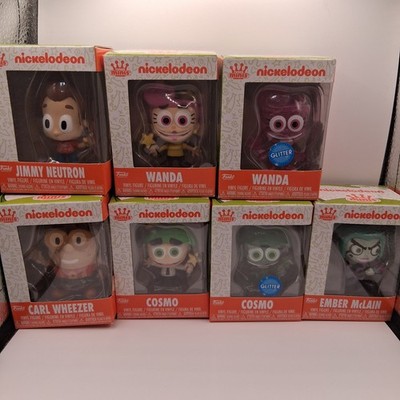 7 Brand New Funko Minis Jimmy Neutron Figures Full Set - 1 (Danny Phantom)