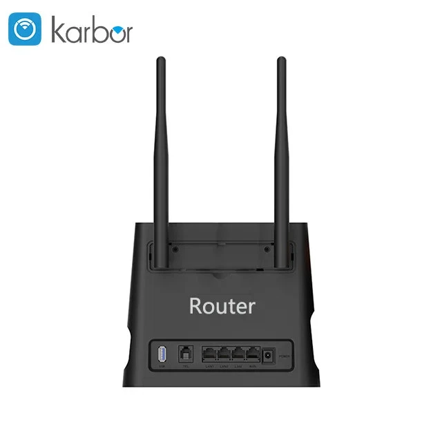 Karbor 4G CPE WiFi Router Modem  Sim Card Slot 4G Router Wifi Wireless for Home - Image 3 of 4