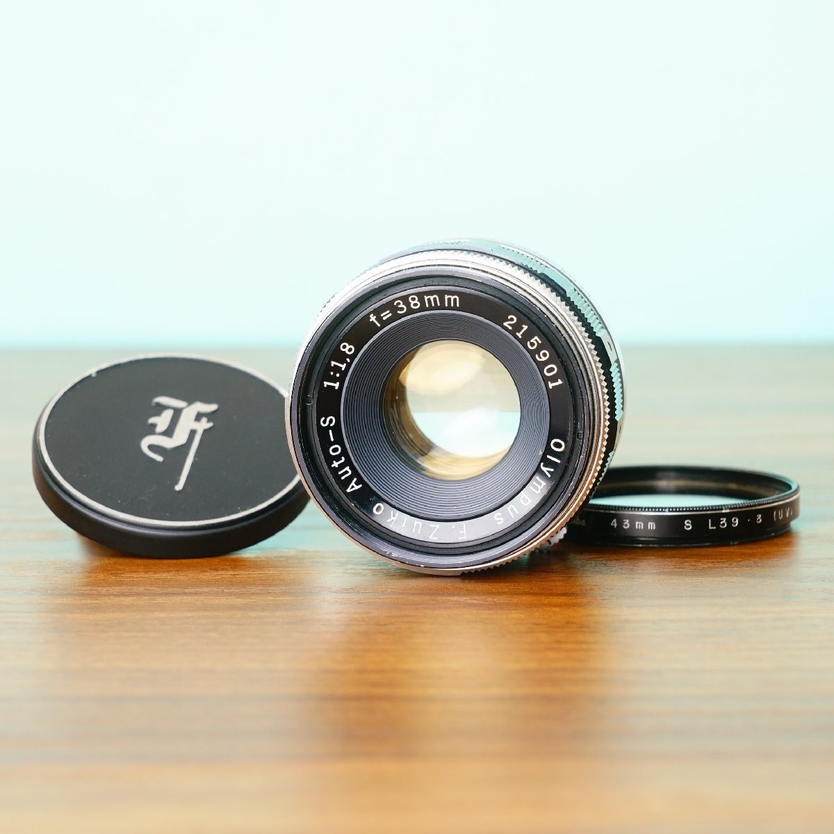 Olympus F.Zuiko Auto-S 38mm F1.8 TTLモデル TTLナンバータイプ！】 OLYMPUS F.Zuiko Auto-S 38mm F1.8 - 三