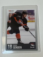 Mark Senden #18 Charlotte Checkers Hockey Card 2023 2024 Season AHL Edition NC