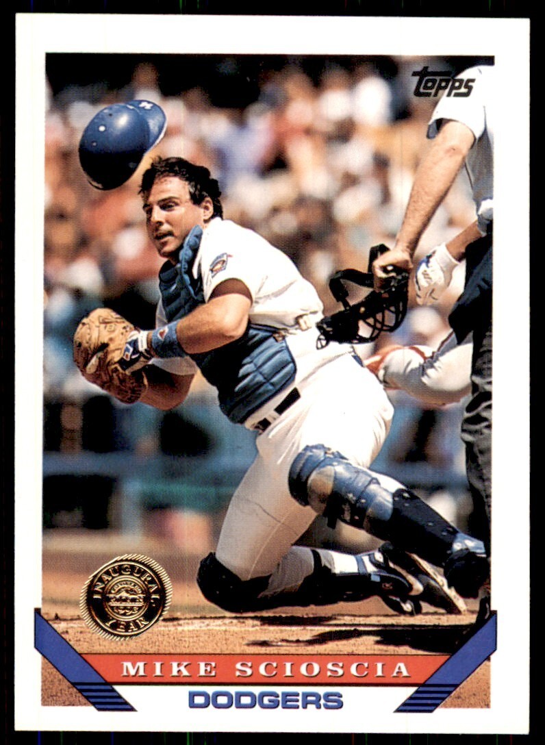 1993 Topps Inaugural Colorado Rockies Mike Scioscia #202