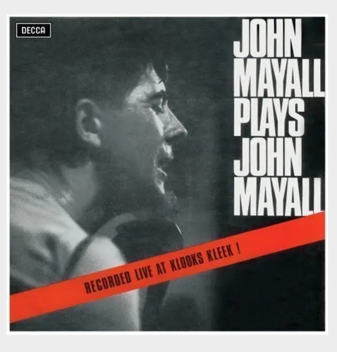 JOHN MAYALL PLAYS JOHN MAYALL Record Store Day RSD 2025 Red and Black Vinyl