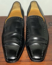 Dolce & Gabbana Size 7D Men’s Black Leather Italian Shoes (Inner Sole 11 Inches)