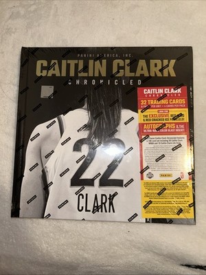 2025 Panini Caitlin Clark Chronicles Book Target Exclusive Factory Sealed New