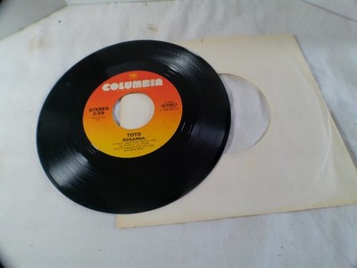 Toto - Rosanna - 45 rpm record - 2/21
