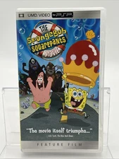 The SpongeBob SquarePants Movie UMD Sony PSP CASE ONLY! NO DISC