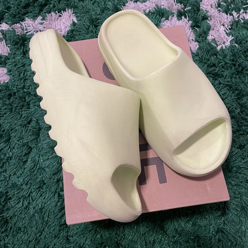 ADIDAS Yeezy Slide Green Glow taglia 11