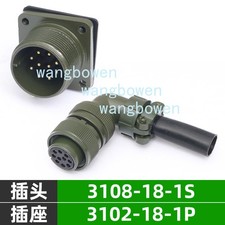 For MS3108A18-1S MS3102A18-1P Aviation Plug Servo Connector 10pin